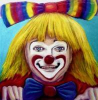 Portraits - Clown - Pastels